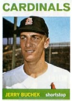 1964 Topps Baseball Cards      314     Jerry Buchek